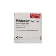 Polaramine solute 5mg/ml ampoule injectable 1ml 5