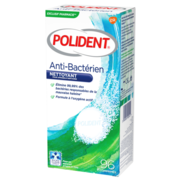 Polident nettoyant anti bactérien, 96 comprimés