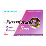 PreserVision 3 Femme, Boite de 60 Capsules