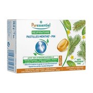 Puressentiel Respiratoire Pastilles Menthe Pin, Boite de 18 Pastilles