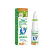 Puressentiel Respiratoire Spray Nasal Décongestionnant Bio, 30ml