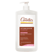 Roge cavailles lait bain douche hydratant, 1 l de savon liquide