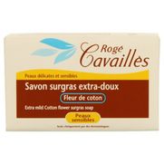 Rogé cavaillès savons solides - savon surgras extra doux fleur de cotton 150g