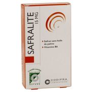 Safralite 15 mg, 28 gélules