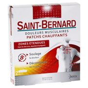 Saint bernard patch chauffant zone etendue, x 2