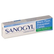 Sanogyl blanc fluor, 105 g de pâte dentifrice