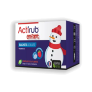 Santé Verte Actirub enfant goût framboise, 20 sachets