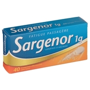 Sargenor sans sucre 1 g, 40 comprimés effervescents