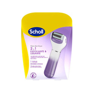 Scholl Râpe Électrique Pieds 2 en 1 Exfoliante & Lissante