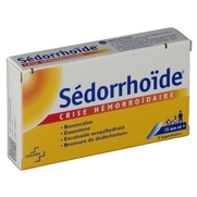 Sedorrhoide crise hemorroidaire, 8 suppositoires