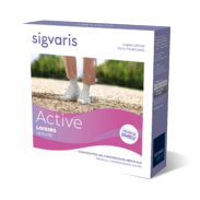 SIGVARIS FEMME CLASSE 2 ACTIVE LOISIRS  CHAUSSETTES MN BLEU