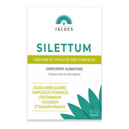 Silettum Volume & Vitalité des Cheveux, 60 gélules