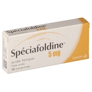 Speciafoldine 5 mg, 20 comprimés