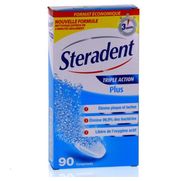 Steradent triple action comprime effervescent, x 90