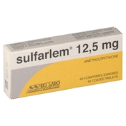 Sulfarlem 12,5 mg, 60 comprimés enrobés