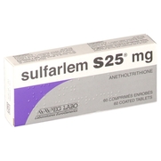 Sulfarlem s 25 mg, 60 comprimés enrobés