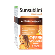 Sunsublim Autobronzant Pack de 3 mois