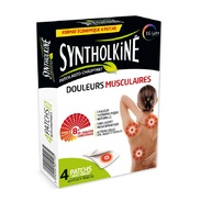 Syntholkine patch chauffant, boite de 4