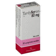 Tardyferon 80 mg, 30 comprimés enrobés