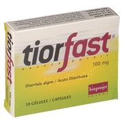 Tiorfast 100 mg, 10 gélules