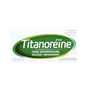 Titanoréïne, 12 suppositoires