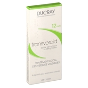 Transvercid 14,54 mg/12 mm, 8 dispositifs transdermiques