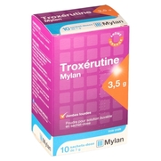 Troxerutine mylan 3,5 g, 10 sachets