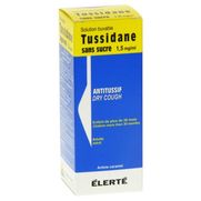 Tussidane 1,5 mg/ml sans sucre, flacon de 125 ml de solution buvable
