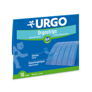Urgo Urgostrips Bandelette Adhésive 100 mm x 6 mm, 10 Strips