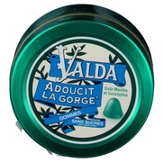 Valda gomme menthe sans sucre, x 50