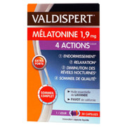 Valdispert Mélatonine 4 actions 1,9 mg, 30 comprimés