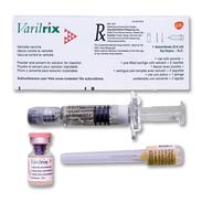 Varilrix, flacon de poudre injectable et seringue préremplie de 0,5 ml de solvant
