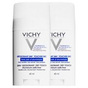 Vichy deodorant sans sel aluminium 24h stick, 2 x 40 ml