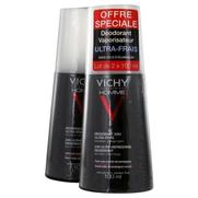 Vichy homme deodorant ultra frais vapo, 2 x 100 ml