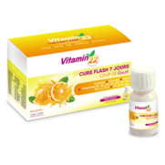 Vitamin'22 Cure Flash 7 Jours, 7 Flacons Unidoses