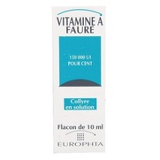 Vitamine a faure 150 000 ul %, flacon de 10 ml de collyre