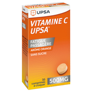 Vitamine c upsa 500 mg, 30 comprimés à croquer