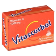 Vitascorbol 1 g, 20 comprimés effervescents