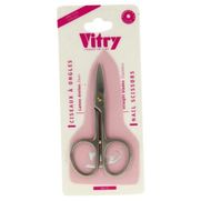 Vitry accessoires manucure ciseaux à ongles inox droites