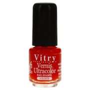 Vitry vernis ongles orange sanguine mini, 4 ml de vernis