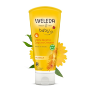 Weleda Baby Crème Lavante Corps et Cheveux au Calendula, 400ml