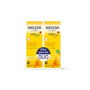 Weleda Bébé Crème pour le change Calendula, 2 x 75 ml