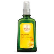 Weleda Huile de Massage au Calendula, Flacon-Pompe de 100 ml