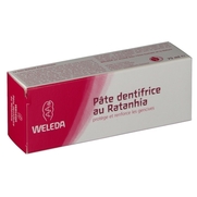 Weleda hygiène dentaire pate dentifrice au ratanhia 75ml