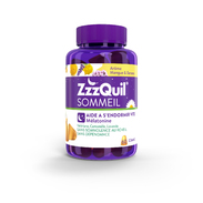 ZzzQuil SOMMEIL mangue banane gommes douces à mâcher 60 gommes