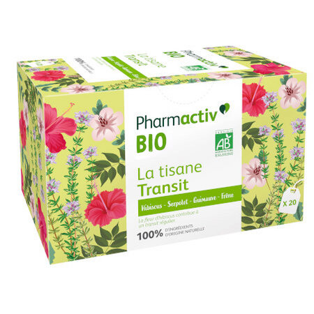 Prix de Tisane Transit Bio -20 sachets, avis, conseils