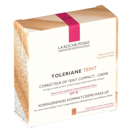 La roche-posay tolériane teint compact n°13 beige sable 9 g 