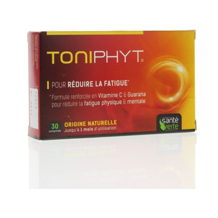 Santé verte fatigue et tonus toni'phyt 30 comprimés