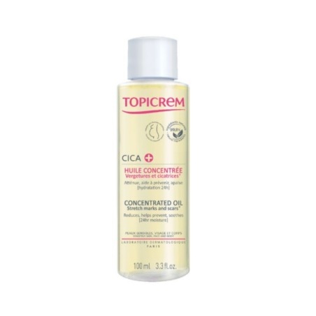 Topicrem Cica + Huile concentrée vergetures, 100 ml