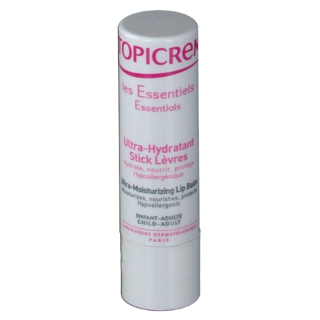 Topicrem hydratation peaux sensibles ultra-hydratant stick lèvres 5 g 